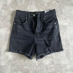 Silver jeans shorts